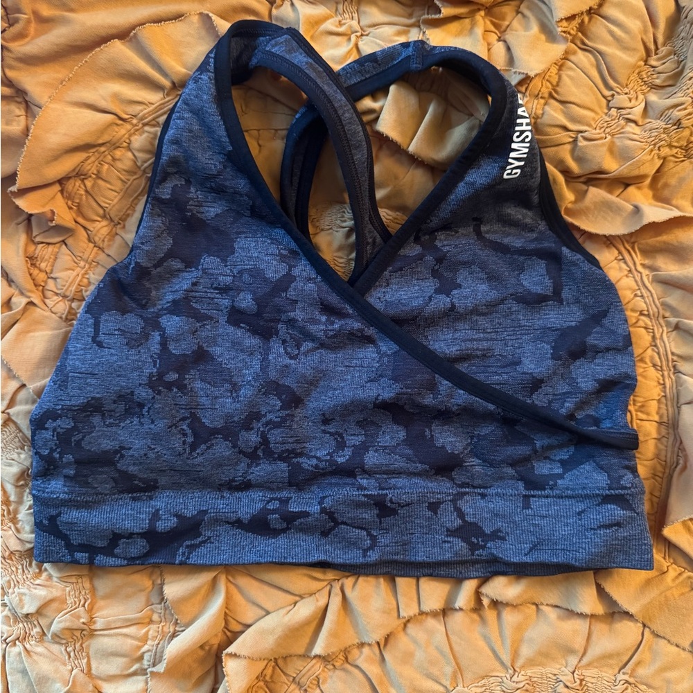 Gymshark Women's Camo Sports Bra